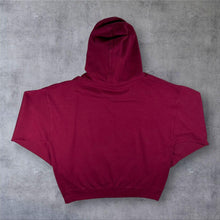 Load image into Gallery viewer, Jerzees Valley Christian Football Hoodie Burgundy Gold USA American Sportswear