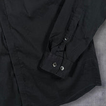 Load image into Gallery viewer, Calvin Klein "Extreme Slim Fit" Classic Black Long Sleeve Dress Shirt