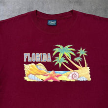 Load image into Gallery viewer, Early 00's Florida Tropical Beach Souvenir Spellout Graphic T-Shirt