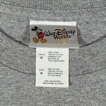 Load image into Gallery viewer, Vintage Walt Disney World "Mickey Mouse" Tourist Graphic Grey Cotton Blend T-Shirt