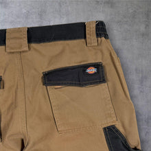 Load image into Gallery viewer, Dickies Cargo Work Trousers Mens 36R Brown Black Utility Y2K Skater Straight