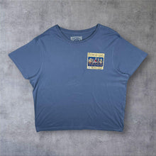 Load image into Gallery viewer, Weird Fish "Fleetwood Quack" Parody Music Spellout Graphic Blue T-Shirt