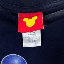 Load image into Gallery viewer, Vintage Disney Jerry Leigh “Here I Am” Mickey Mouse Graphic Navy Blue T-Shirt