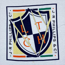 Load image into Gallery viewer, Vintage 90’s J.R.Phillips & Co. Spellout Graphic Single Stitch White T-Shirt