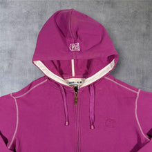 Load image into Gallery viewer, Vintage Y2K DEAL Pink Quarter Zip Hoodie XL Contrast Stitch 00s Streetwear