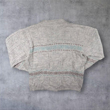 Load image into Gallery viewer, Vintage 90s North Pole Nordic Cardigan Polar Bear Fair Isle Knit Jumper L XL