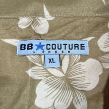 Load image into Gallery viewer, BB Couture London Hawaiian Tropical Floral Patterned Open Collar Shirt