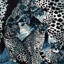 Load image into Gallery viewer, Early 00's Euro Moda Y2K Cheetah Leopard Animal Pattern Short Sleeve Shirt