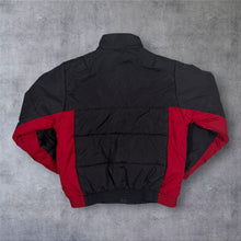 Load image into Gallery viewer, Early 00's Nike Mini Logo Black Red Reversible Padded Puffer Jacket