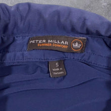 Load image into Gallery viewer, Peter Millar Summer Comfort "Loch Lomond Golf Club" Blue Short Sleeve Polo Shirt