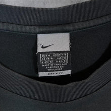 Load image into Gallery viewer, Nike Dri-Fit Classic Embroidered Mini Swoosh Logo Faded Black T-Shirt