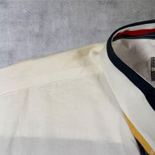 Load image into Gallery viewer, Vintage 90s Indian Blue Colour Block Striped Shirt Oversized XL Retro