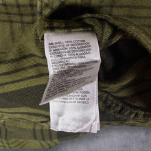 Load image into Gallery viewer, The North Face Mens L Green Plaid Check Shirt 100% Cotton Long Sleeve Gorpcore