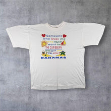 Load image into Gallery viewer, Vintage 90s Bahamas Caribbean T Shirt XL Large Novelty Single Stitch Tourist