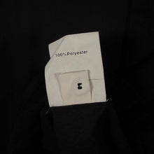 Load image into Gallery viewer, Early 00's In Fine Goth Traditional Dragon Felt Motif Black Polyester Shirt