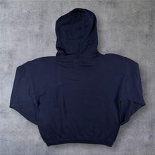 Load image into Gallery viewer, Gildan C Football Hoodie Navy USA American Football Varsity Teamwear Sweatshirt