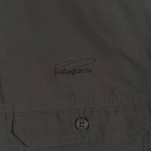 Load image into Gallery viewer, Patagonia Sol Patrol Shirt Mens M 54257 Fly Fishing Trout Logo Vented Khaki
