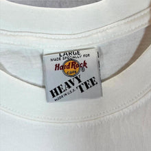 Load image into Gallery viewer, Vintage 90's Hard Rock Cafe "Atlantic City" Souvenir Logo Graphic White T-Shirt