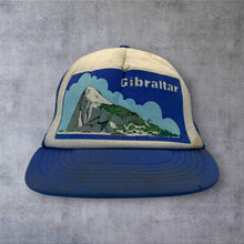 Load image into Gallery viewer, Vintage 80s 90s Gibraltar Rock Souvenir Trucker Cap Mesh Snapback Tourist Hat