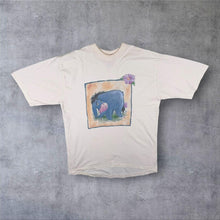 Load image into Gallery viewer, Vintage The Disney Store Eeyore Winnie The Pooh Graphic Cream T-Shirt