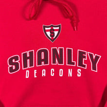 Load image into Gallery viewer, Shanley Deacons Hoodie Red USA American High School Varsity Sportswear Small
