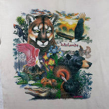 Load image into Gallery viewer, Vintage "Wetlands Vanishing" Animal Wildlife Graphic Cream T-Shirt