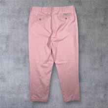 Load image into Gallery viewer, Polo Ralph Lauren Prospect Pant Pink Chino Trousers W36 L32 Cotton Preppy