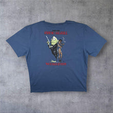 Load image into Gallery viewer, Weird Fish "James Pond" A View To A Grill Parody Cartoon Blue Cotton T-Shirt