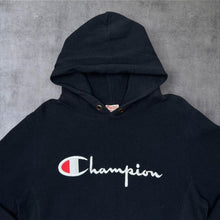 Load image into Gallery viewer, Vintage Champion Reverse Weave Embroidered Big Logo Spellout Pullover Hoodie