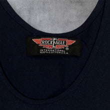 Load image into Gallery viewer, Vintage Rock Eagle (1997) “Proud Riders” Biker Eagle Spellout Graphic T-Shirt Vest