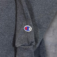 Load image into Gallery viewer, Champion Ohio State Buckeyes College Embroidered Spellout Graphic Grey Sweatshirt