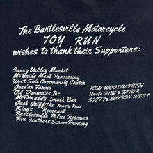 Load image into Gallery viewer, Vintage Bartlesville Toy Run (1995) Biker Souvenir Graphic Black Single Stitch T-Shirt