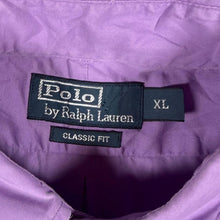 Load image into Gallery viewer, Vintage Polo Ralph Lauren Shirt Mens XL Purple Lilac Classic Fit Long Sleeve Pony Logo