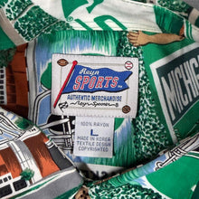 Load image into Gallery viewer, Vintage Reyn Spooner Michigan State Spartans Hawaiian Shirt L NCAA Rayon 2005