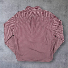 Load image into Gallery viewer, Burberry Brit Mens M Red Gingham Check Shirt 100% Cotton Long Sleeve