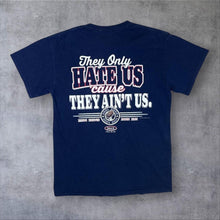 Load image into Gallery viewer, NFL New England Patriots "Dynatsy" Football Graphic Navy Blue T-Shirt