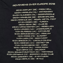 Load image into Gallery viewer, Hideous Divinity Adveniens Europe 2018 Tour T Shirt XL Death Metal Band Tee