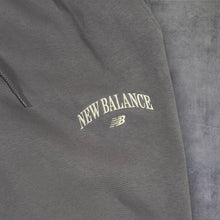 Load image into Gallery viewer, New Balance Joggers Mens Small Grey Straight Leg Fleece Sweatpants