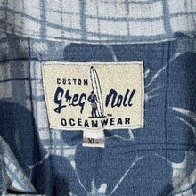 Load image into Gallery viewer, Vintage Greg Noll Oceanwear Hawaiian Tropical Pattern Rayon Cotton Blend Shirt