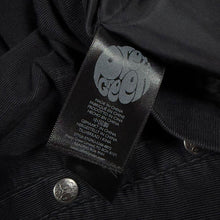 Load image into Gallery viewer, Pretty Green Black Corduroy Jacket Size S Overshirt Popper Snap Mod Workwear