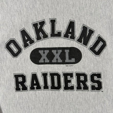 Load image into Gallery viewer, Vintage 1997 Champion Reverse Weave Oakland Raiders NFL Pro Line Sweatshirt XL L