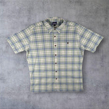 Load image into Gallery viewer, Patagonia A/C Shirt Mens L Organic Cotton Plaid Short Sleeve STY52921 SP20