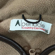 Load image into Gallery viewer, Vintage Alpendale Country Clothing Fleece Jacket XXL Brown Full Zip Outdoor