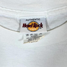 Load image into Gallery viewer, Vintage Hard Rock Cafe "Atlanta" Classic Souvenir Logo Spellout Graphic White T-Shirt