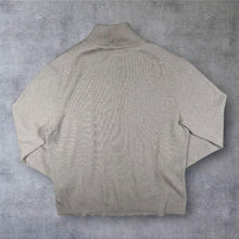 Load image into Gallery viewer, GANT Classic Embroidered Mini Logo Beige Cotton 1/4 Zip Knit Jumper