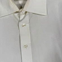 Load image into Gallery viewer, Aquascutum London Shirt Mens 16 41cm White Two Fold Cotton French Cuff Formal XL