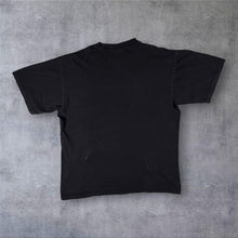 Load image into Gallery viewer, Vintage 90s Utah Jazz T Shirt Large True Fan NBA Basketball Black Graphic Tee