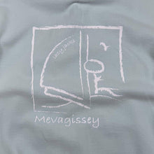 Load image into Gallery viewer, Early 00's Lazy Jacks "Mevagissey" Cotton Pale Blue 1/4 Button Pullover Hoodie