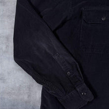Load image into Gallery viewer, Levis Jackson Worker Black Corduroy Overshirt Shirt Mens XL Relaxed Workwear