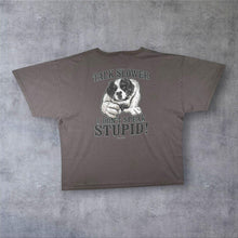 Load image into Gallery viewer, Vintage Big Dogs T Shirt Delta Talk Slower I Don't Speak Stupid Y2K Graphic XXL